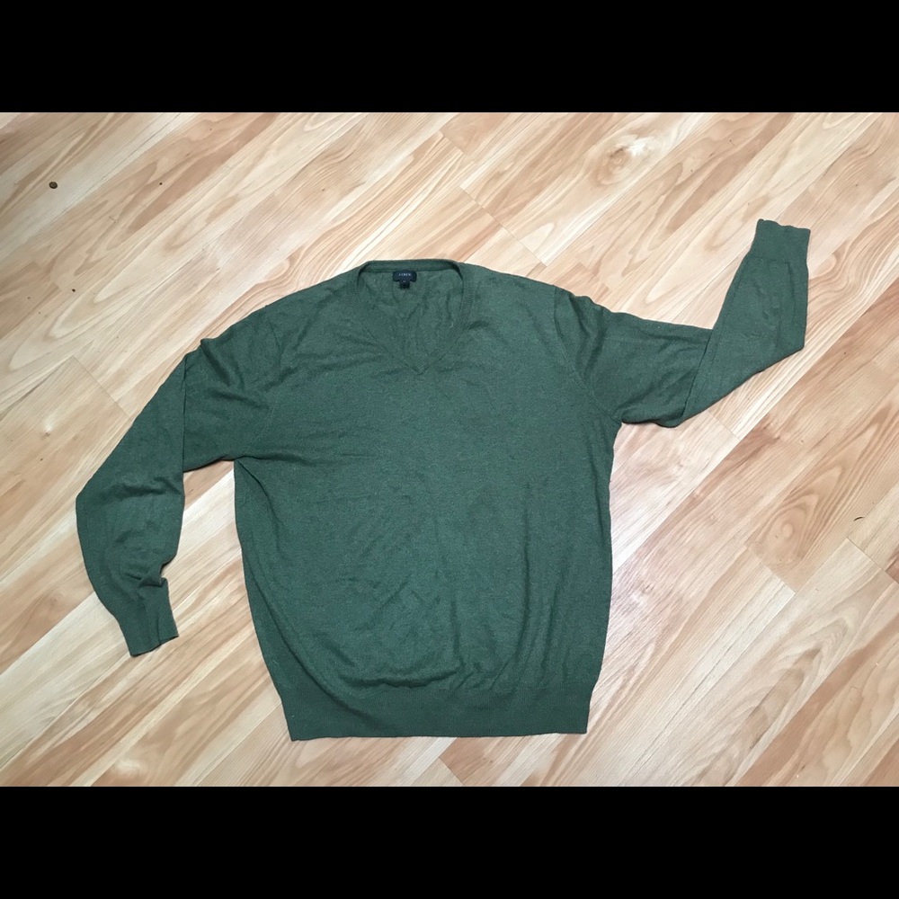 J. Crew Cotton Cashmere Blend Sweater.